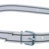 Halsmarkierungsband, 90cm, weiss, mit Rollschnalle