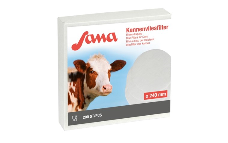 Filtre à lait Sana Ø 240 mm (200 pcs.)