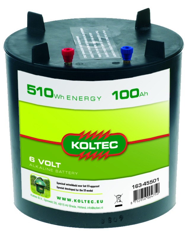 Pile ronde KOLTEC 6V/100 AH