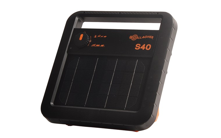 S40 Solar-Weidezaungerät mit Batterie